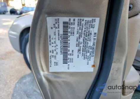 2007 Ford Taurus Se z USA, uszkodzony, nr VIN 1FAFP53U57A205695